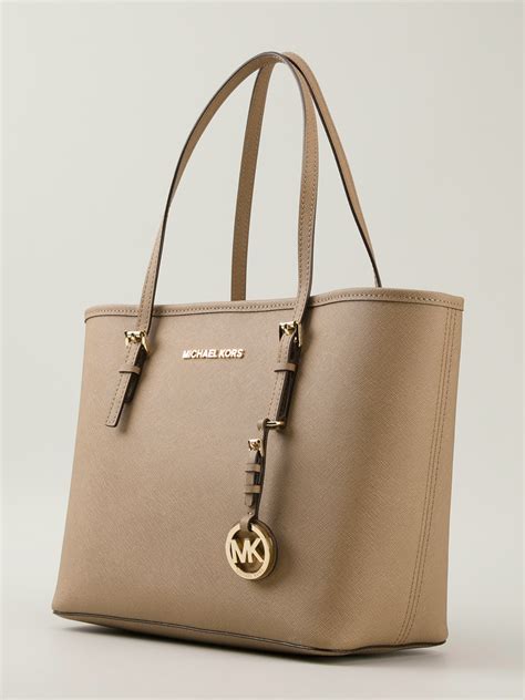 michael kors henkeltasche 16 x 20|Michael Kors jet set.